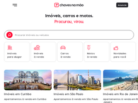 'chavesnamao.com.br' screenshot