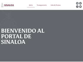'sinaloa.gob.mx' screenshot
