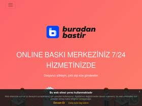 'buradanbastir.com' screenshot