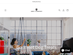 abbysbarkery.com homepage screenshot
