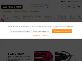 'tubeampdoctor.com' screenshot