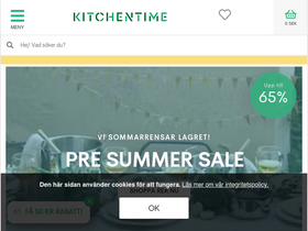 'kitchentime.se' screenshot