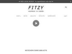 fitzy.ca homepage screenshot