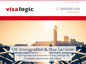 'visalogic.net' screenshot