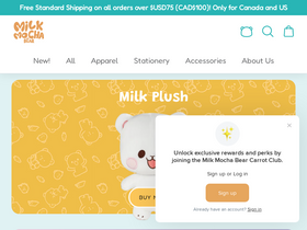 'milkmochabear.com' screenshot