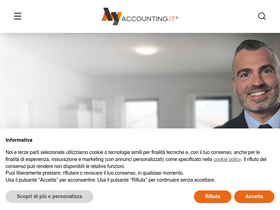 'myaccounting.it' screenshot