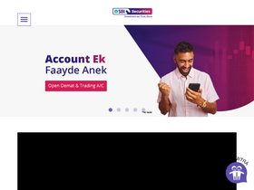 'sbisecurities.in' screenshot