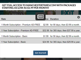 'manchestertimes.com' screenshot
