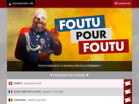 'dieudosphere.com' screenshot