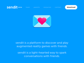 'getsendit.com' screenshot