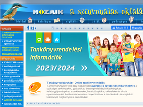 'mozaik.info.hu' screenshot