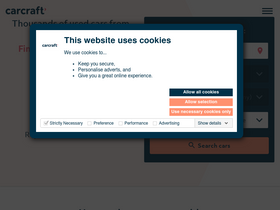 'carcraft.co.uk' screenshot