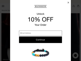 'manssion.com' screenshot