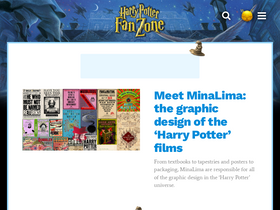 'harrypotterfanzone.com' screenshot