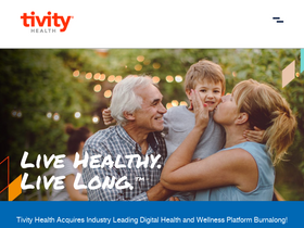 'tivityhealth.com' screenshot