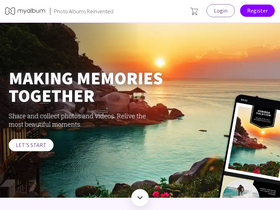 'myalbum.com' screenshot