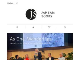 japsambooks.nl homepage screenshot