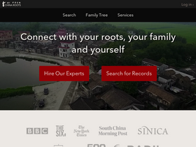 'mychinaroots.com' screenshot