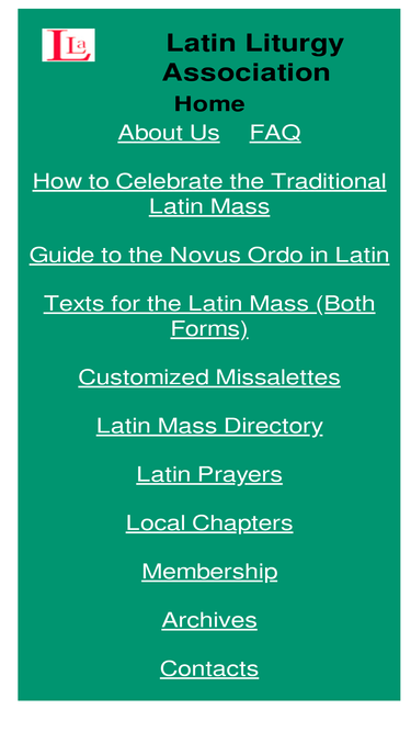 latinliturgy.com