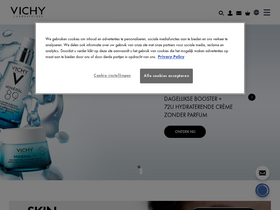 'vichy.nl' screenshot