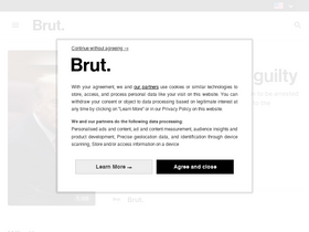 'brut.media' screenshot