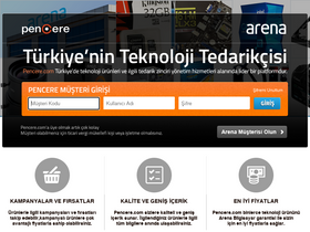 'pencere.com' screenshot
