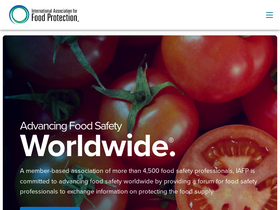 'foodprotection.org' screenshot