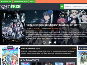 Vostfree - Animes VF et VOSTFR en Streaming et Téléchargement Gratuit