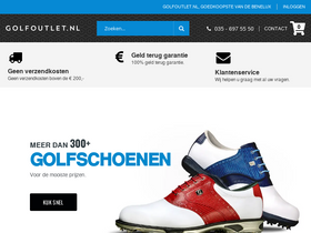 'golfoutlet.nl' screenshot