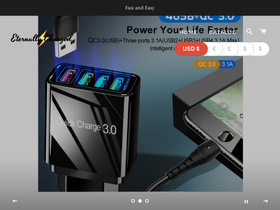 eternallycharged.com homepage screenshot