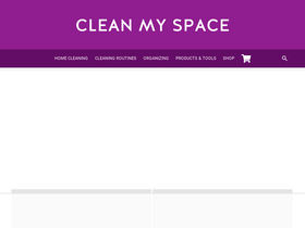 'cleanmyspace.com' screenshot