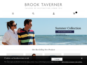 'brooktaverner.co.uk' screenshot