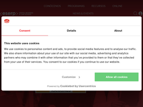 'eserp.com' screenshot