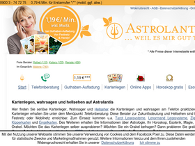 'astrolantis.de' screenshot