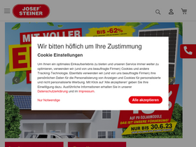 'josefsteiner.de' screenshot