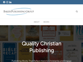 'bakerpublishinggroup.com' screenshot