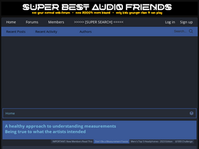 'superbestaudiofriends.org' screenshot