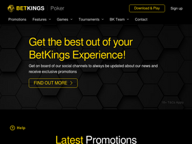 'betkings.poker' screenshot