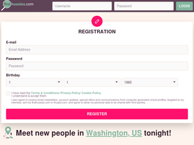 'findhussies.com' screenshot