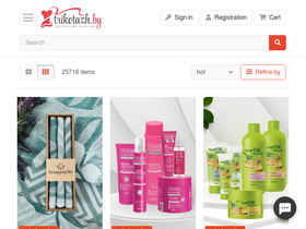 'trikotazh.by' screenshot