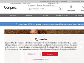 'bonprix-wa.be' screenshot