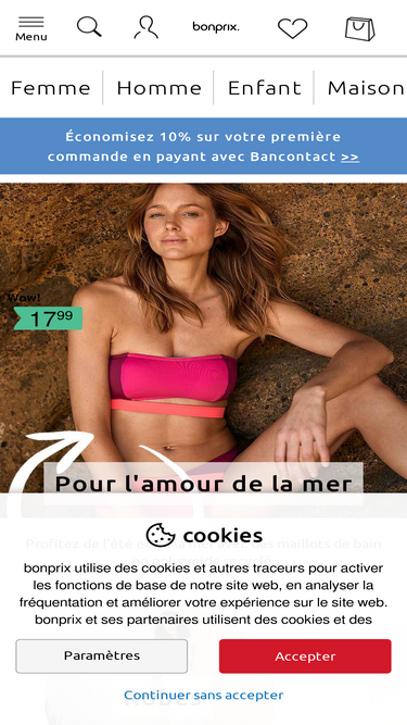 Bon prix best sale promo femme