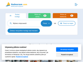 'nadmorzem.com' screenshot