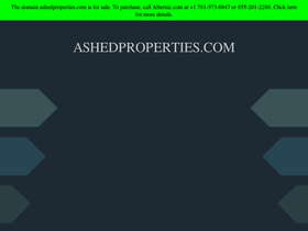 ashedproperties.com