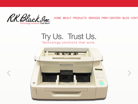 'rkblack.com' screenshot