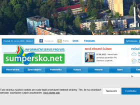 'sumpersko.net' screenshot