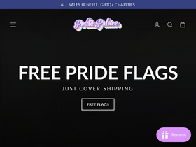 'pridepalace.lgbt' screenshot