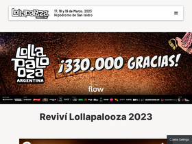 'lollapaloozaar.com' screenshot
