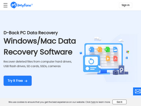 'imyfone.net' screenshot