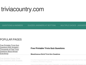 triviacountry.com